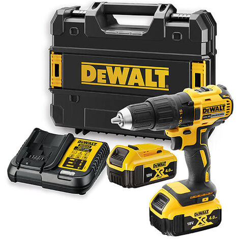 Perceuse visseuse compact 18V XR - DEWALT - avec 2 batteries 18V