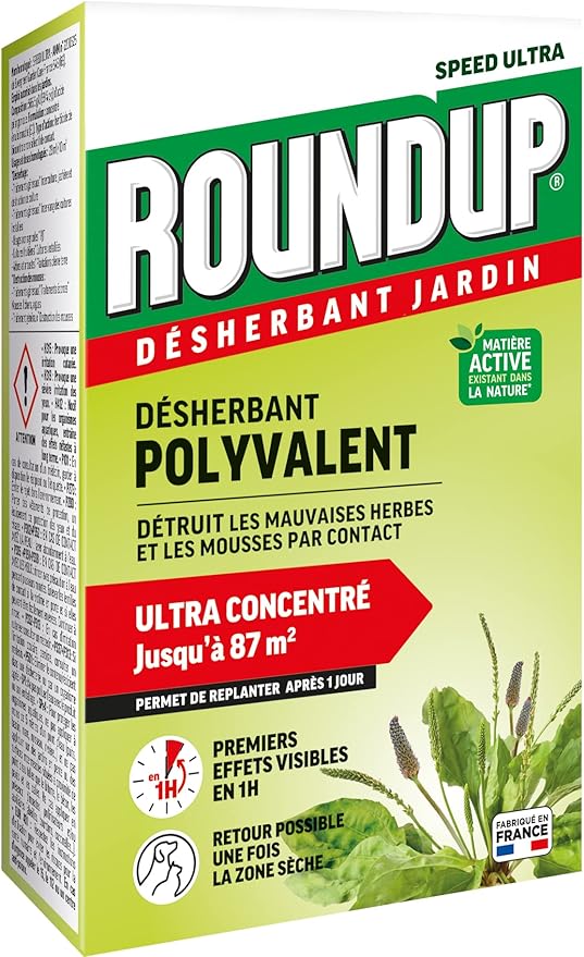 SUPER PACK : ROUNDUP RMU200N X3 + GLORIA 3L