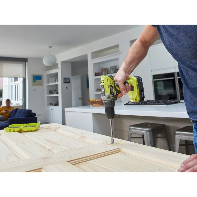 RYOBI -  Perceuse visseuse sans fil 18V (4,0 Ah & 1,5 Ah)