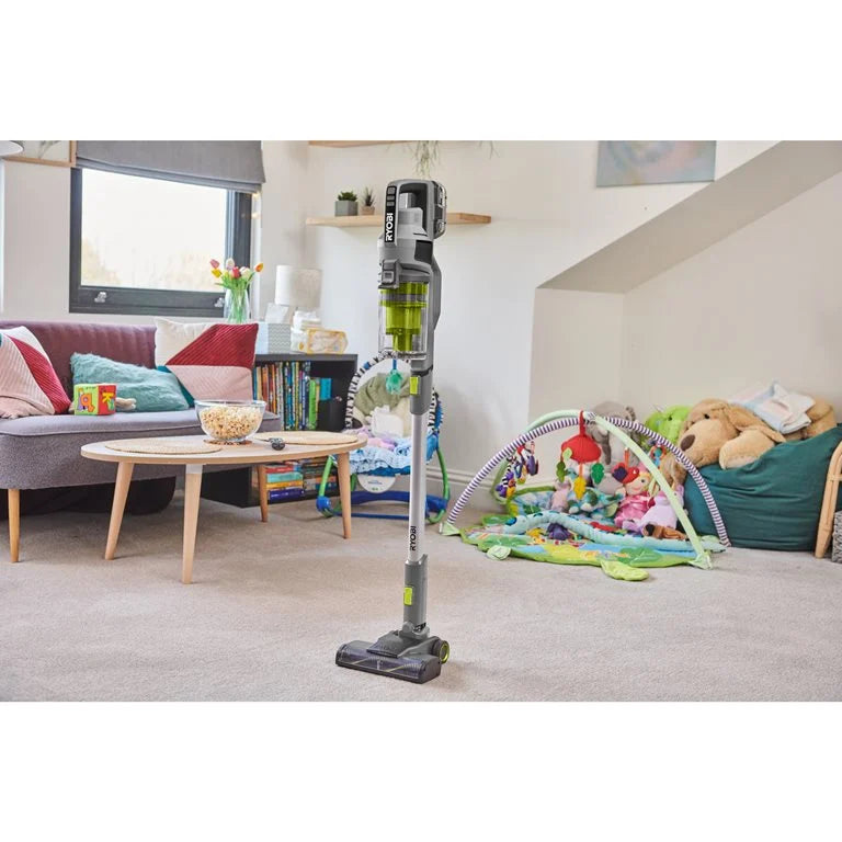 RYOBI - Aspirateur balai 18V ONE+™ (vendu sans batterie ni chargeur)