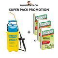 SUPER PACK : ROUNDUP RMU200N X3 + GLORIA 3L